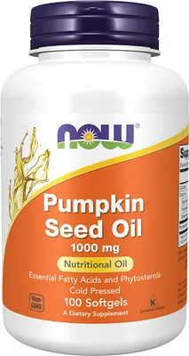 Pumpkin Oil 1,000mg (100 Softgels)