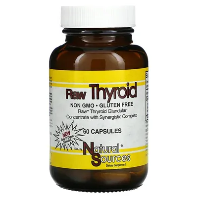 Raw Thyroid (60 Caps)