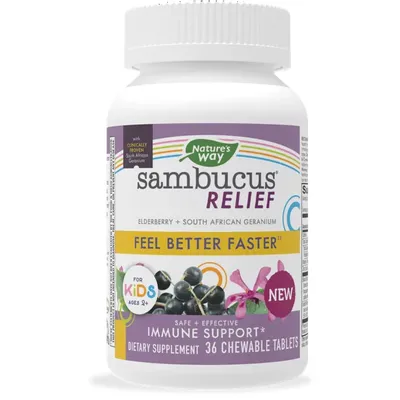 Sambucus Relief Kids (30 Chew Tabs)