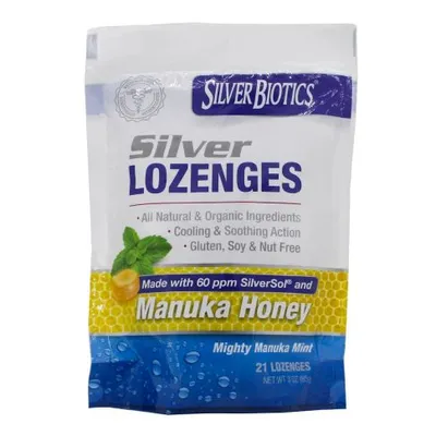 Silver Lozenges (21 Lozenges)