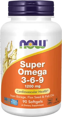 Super Omega 3-6-9 1,200mg (90 Softgels)
