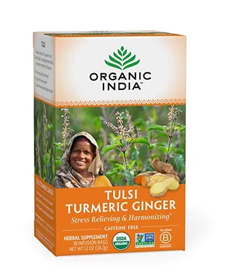 Tulsi Turmeric Ginger Tea
