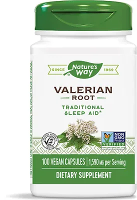 Valerian Root 1,590mg (100 caps)