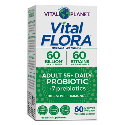 Vital Flora Adult 55+ Daily (60 Caps)