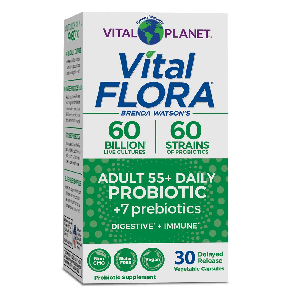 Vital Flora Adult 55+ Daily (30 Caps)