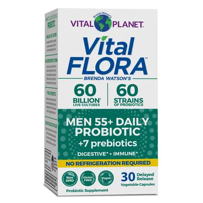 Vital Flora Men's 55+ Daily (30 Caps)