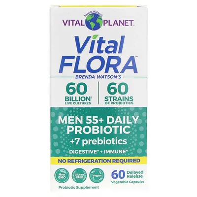 Vital Flora Men's 55+ Daily (60 Caps)