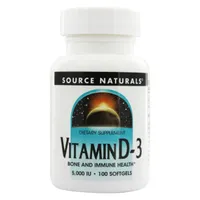 Vitamin D-3 5,000iu (100 Softgels)