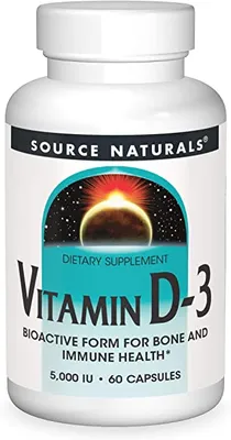 Vitamin D-3 5000iu (60 Caps)