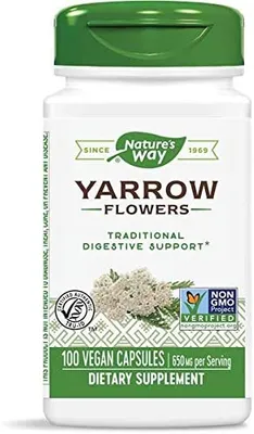 Yarrow Flowers (100 caps)