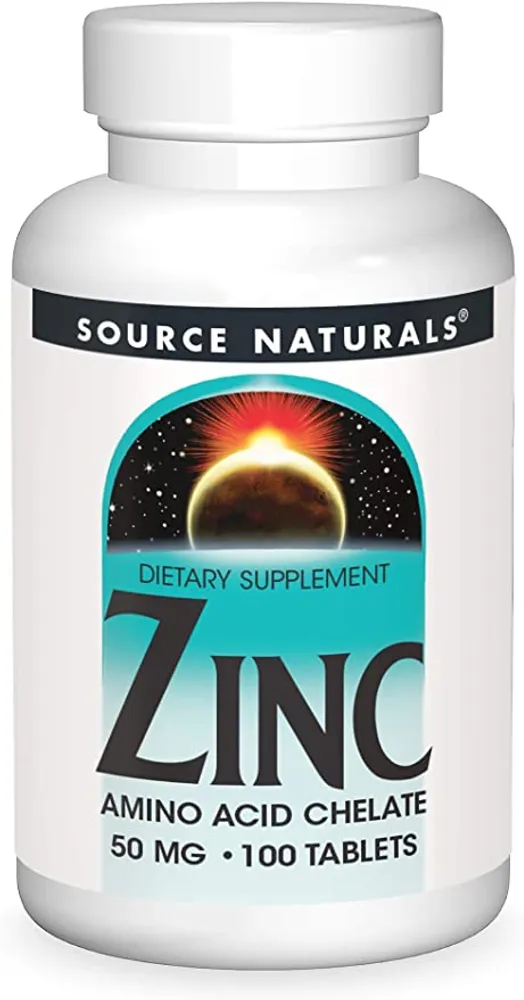 Zinc Chelated 50mg (100 Tabs)