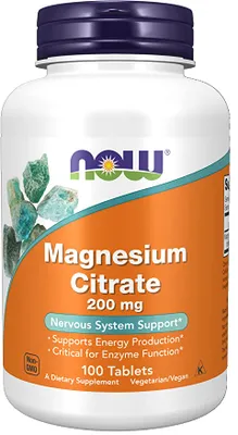 Magnesium Citrate 200mg (100 Tabs)