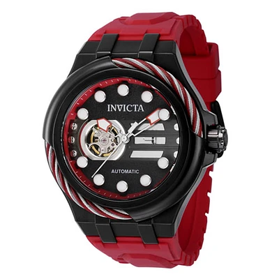 Bolt Automatic Men's Watch - 48mm, Red (41704)