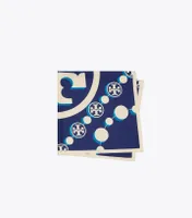 3D T Monogram Double-Sided Silk Square Scarf