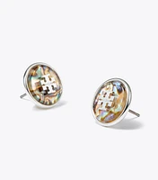 Abalone Stud Earring