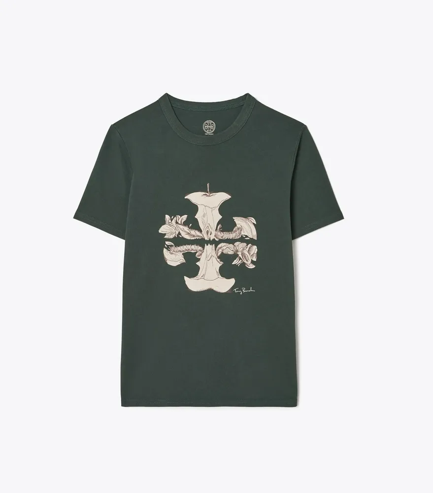 Tory Burch Tory Burch HEART LOGO T-SHIRT 228.00