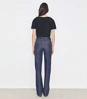 Balloon Sleeve Viscose Top
