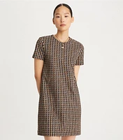 Basket-Weave T-Shirt Dress