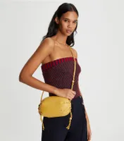 Beaded Strap Soft Mini Crossbody