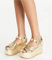 Bombe Cross-Strap Platform Sandal