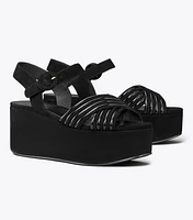 Bombe Cross-Strap Platform Sandal