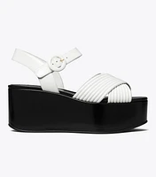 Bombe Cross-Strap Platform Sandal