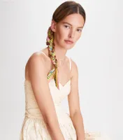 Broderie Anglaise Hook-and-Eye Dress