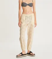 Broderie Beach Pant