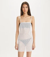 Broderie Mini Dress