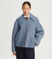Brushed Double-Faced Wool Coat