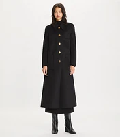 Brushed Wool Coat