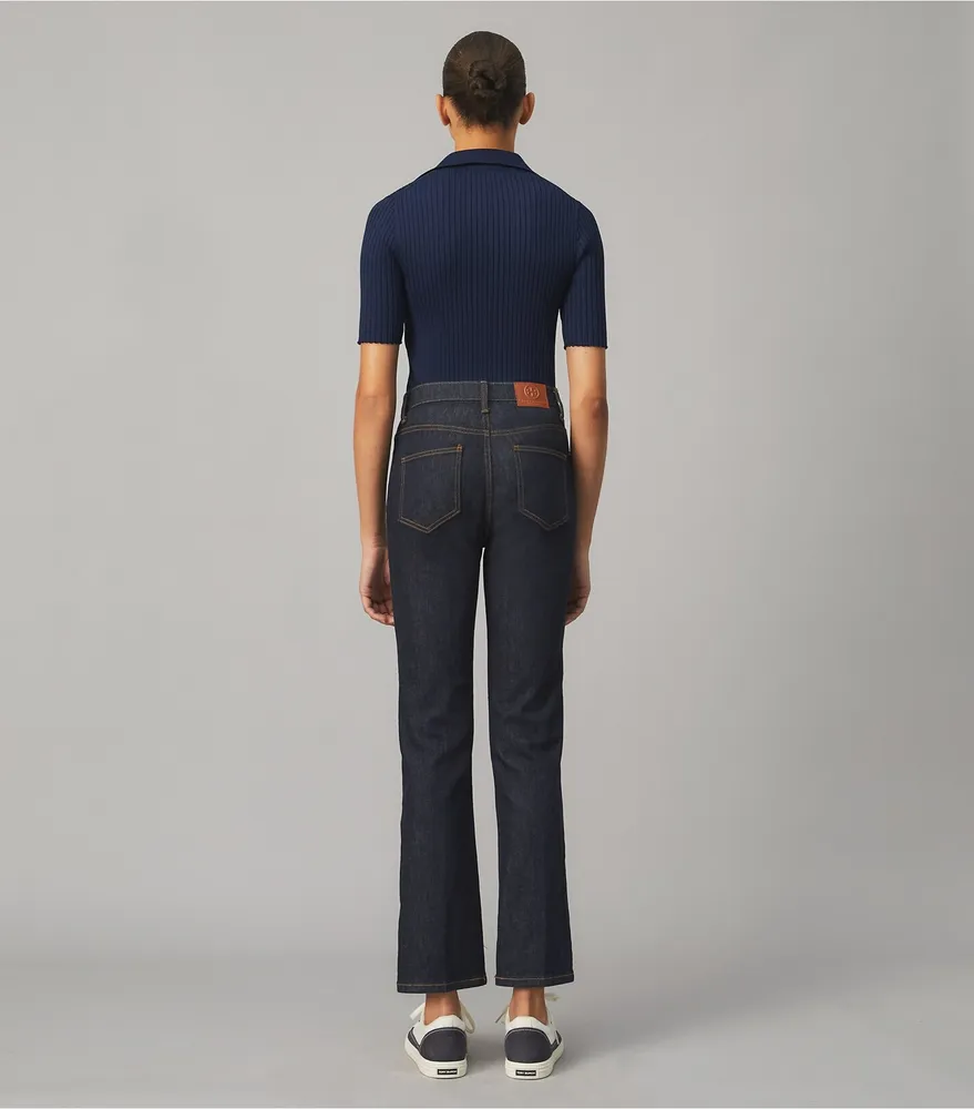 Button-Fly Denim Pant