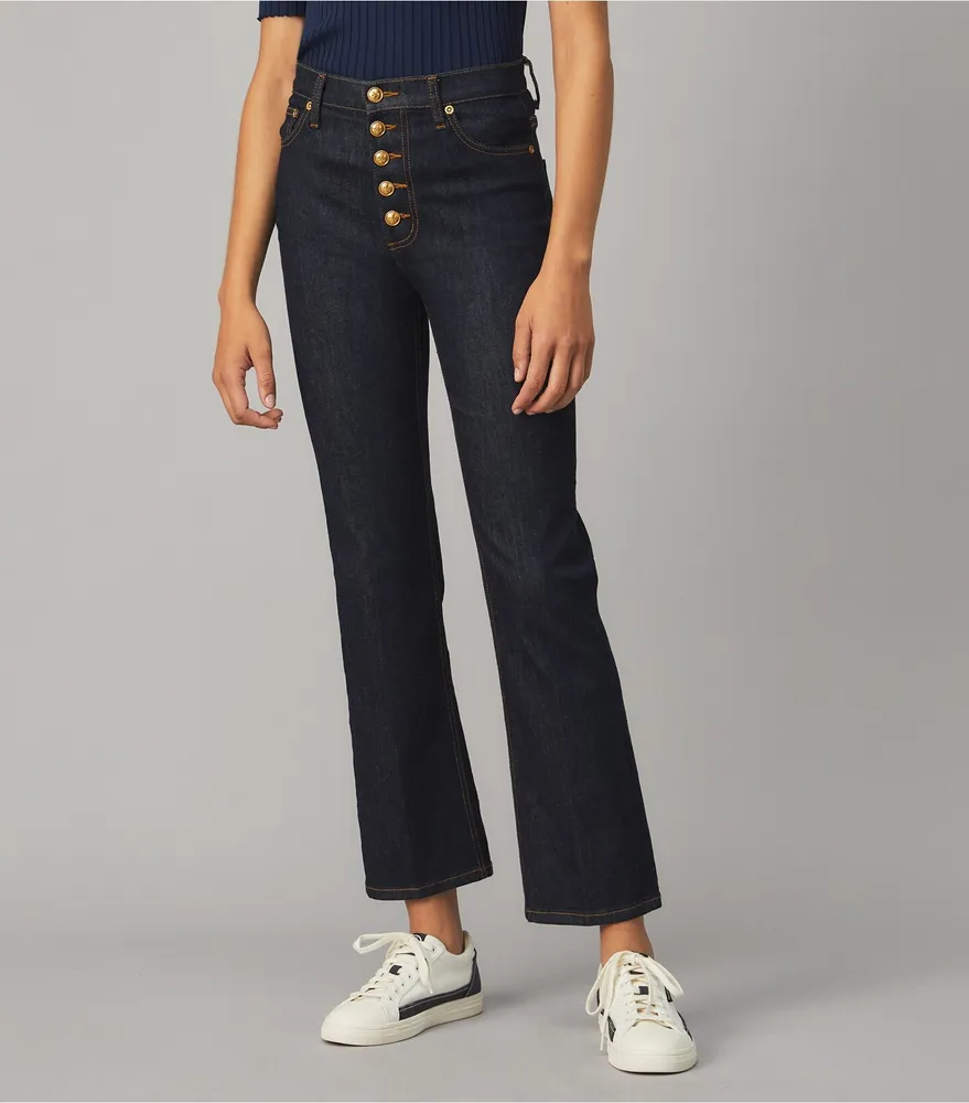 Button-Fly Denim Pant