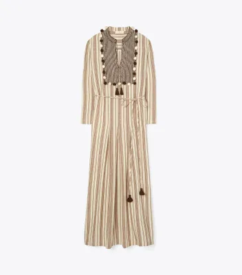 Caftan with Sweater Tassels