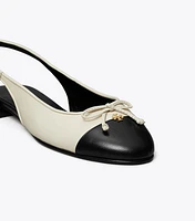 Cap-Toe Slingback