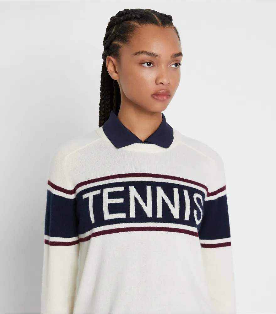 Cashmere Tennis Sweater