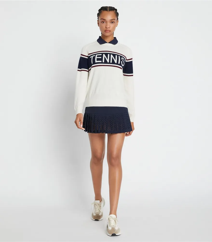 Cashmere Tennis Sweater