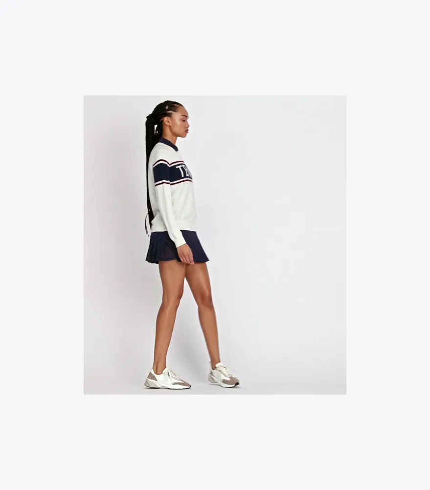 Cashmere Tennis Sweater