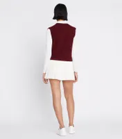 Cashmere V-Neck Sweater Vest