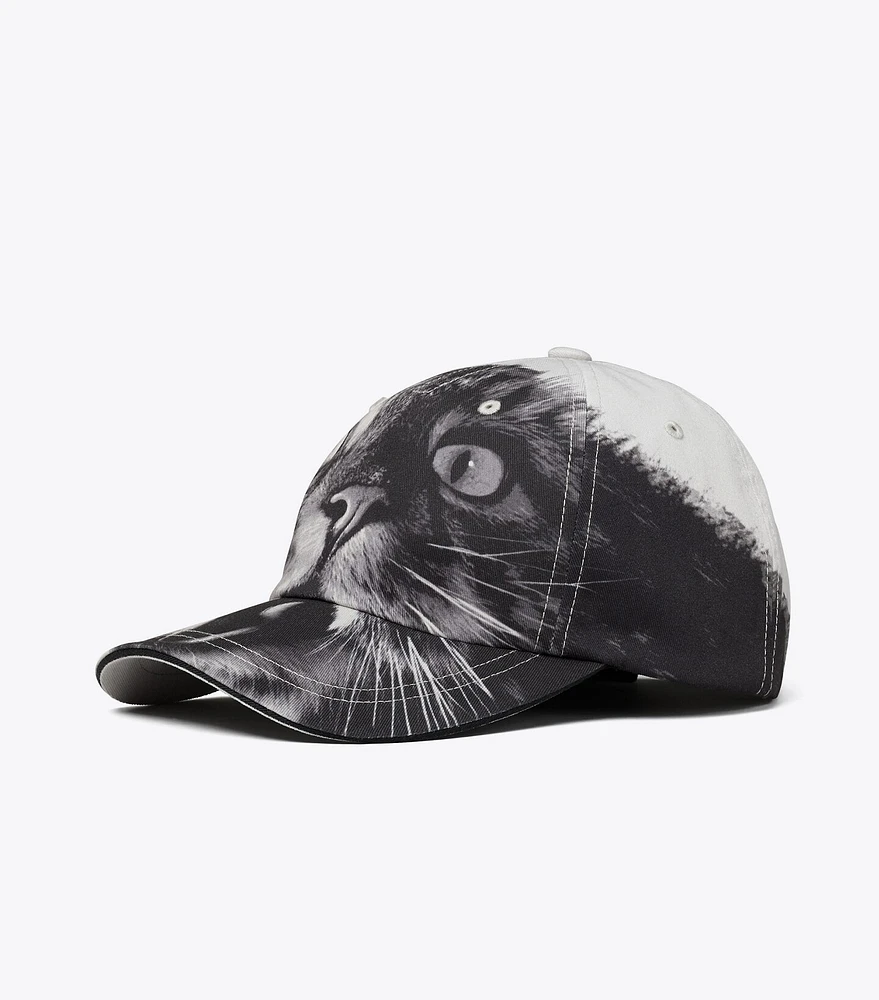 Cat Printed Baseball Cap