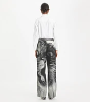 Cat Printed Cargo Pant