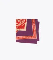 Ceci N'est Pas Un Foulard Double-Sided Silk Square Scarf 