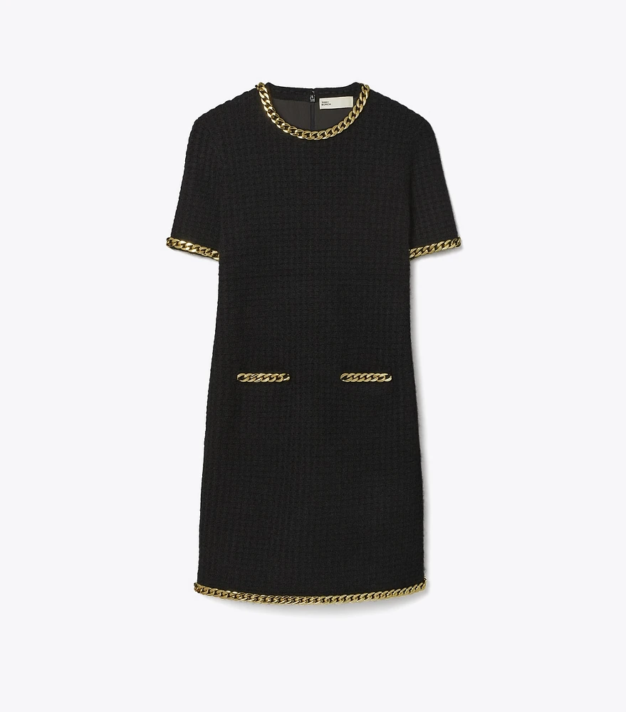 Chain Wool Dress