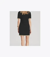 Chain Wool Dress