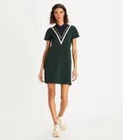 Chevron Polo Dress