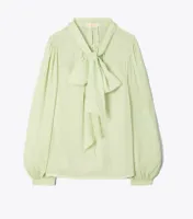 Chiffon Bow Blouse