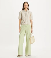 Coated Jersey Pant