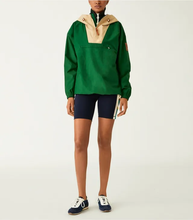 Tory Sport Printed Half-Zip Anorak