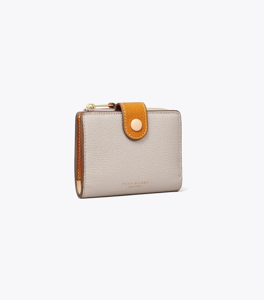 Tory Burch T Monogram Leather Card Case Key Fob | Bloomingdale's