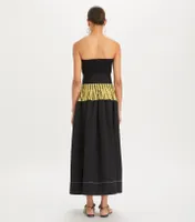 Colorblock Stripe Skirt